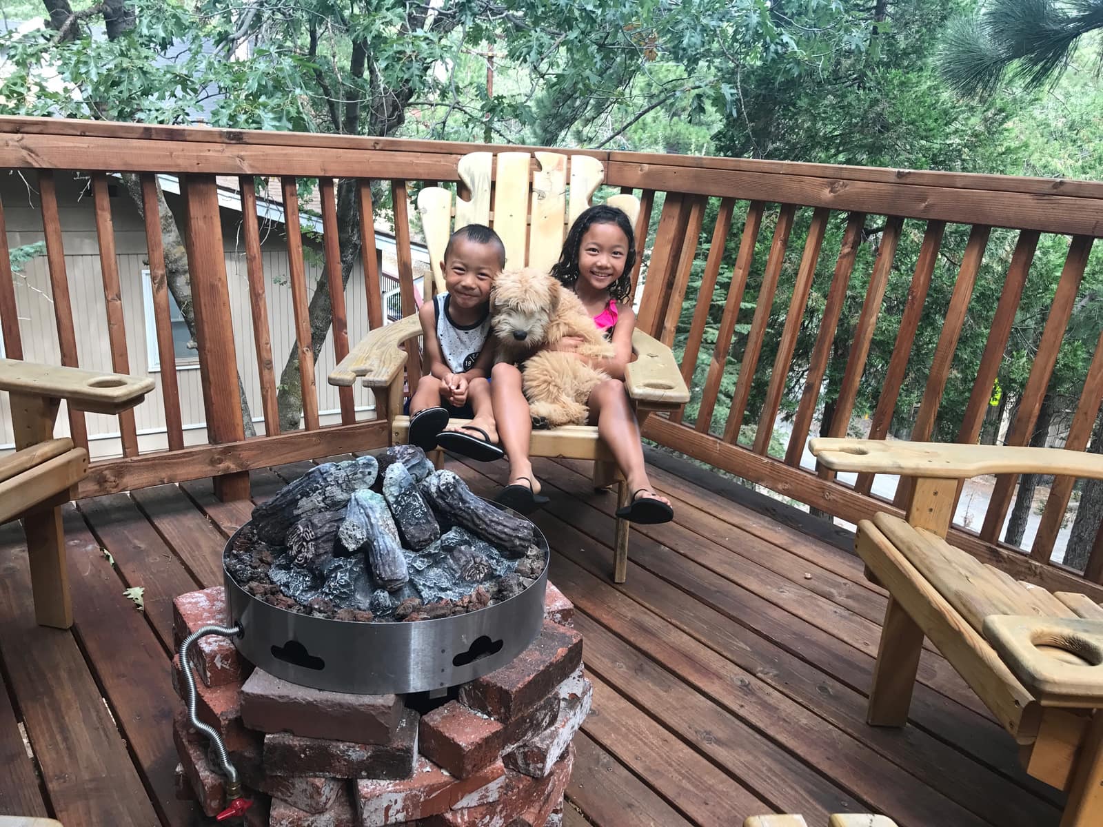 Evie outdoors