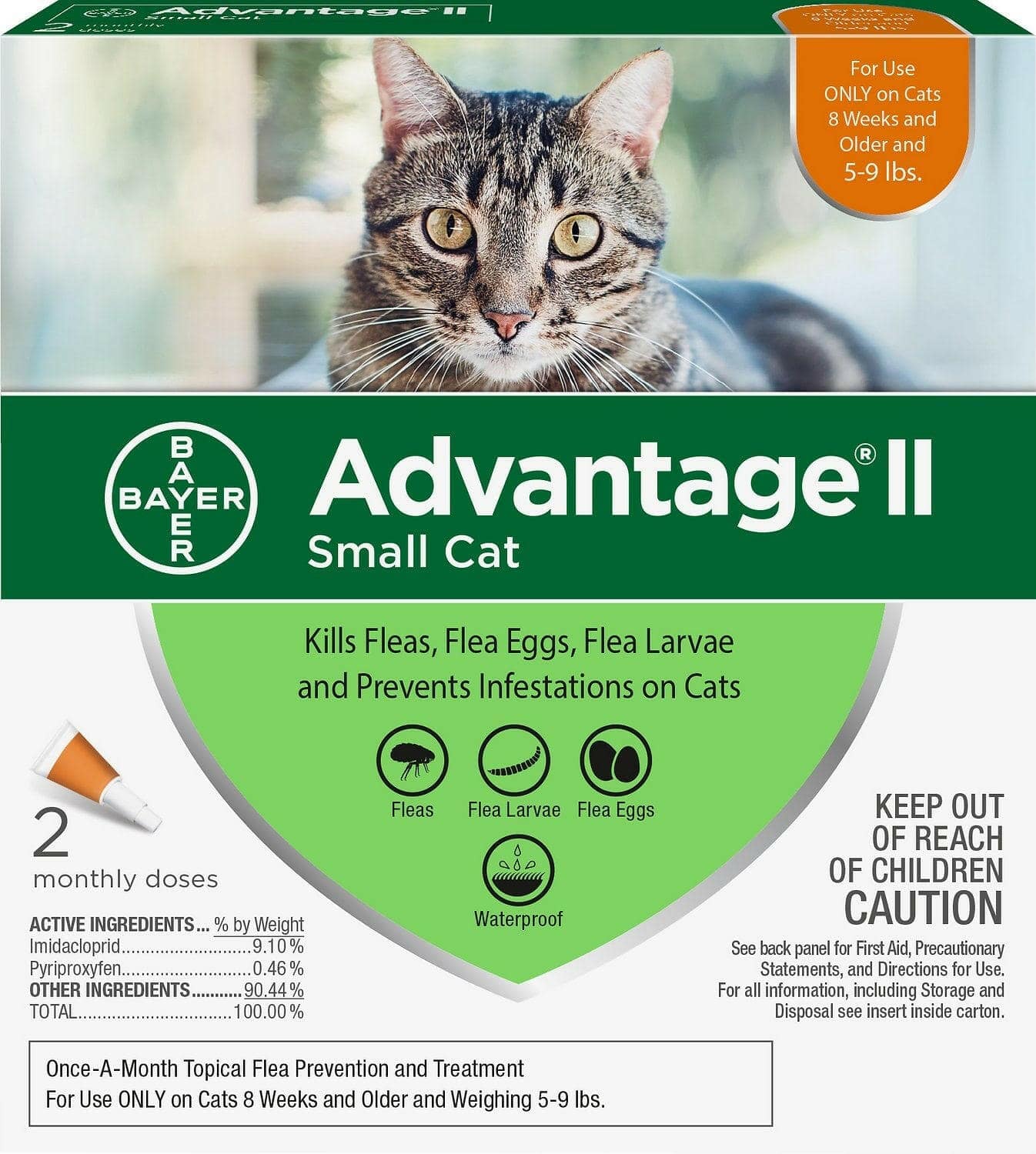Advantage II Flea Prevention for Cats