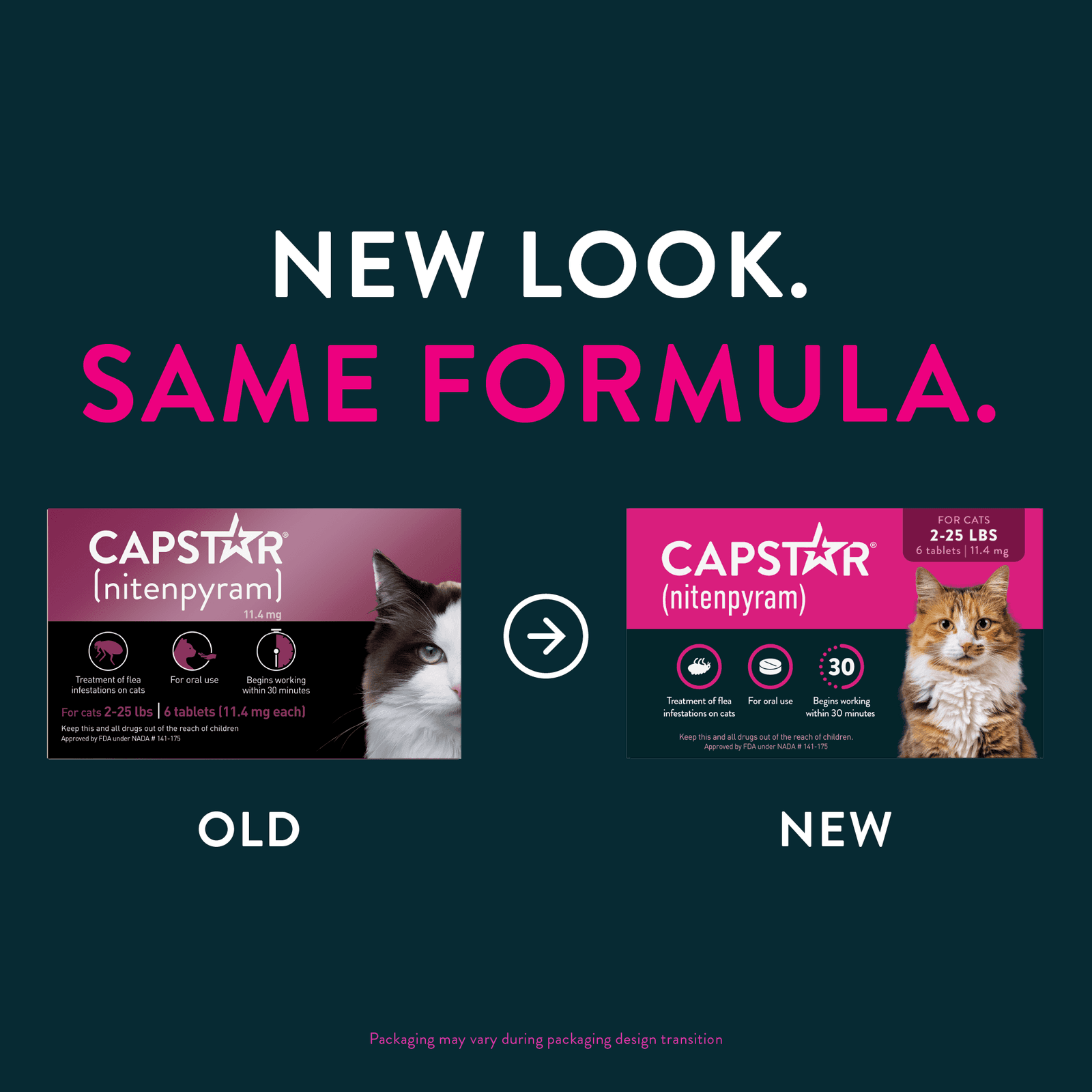 Capstar Fast-Acting Oral Flea Treatment for Cats