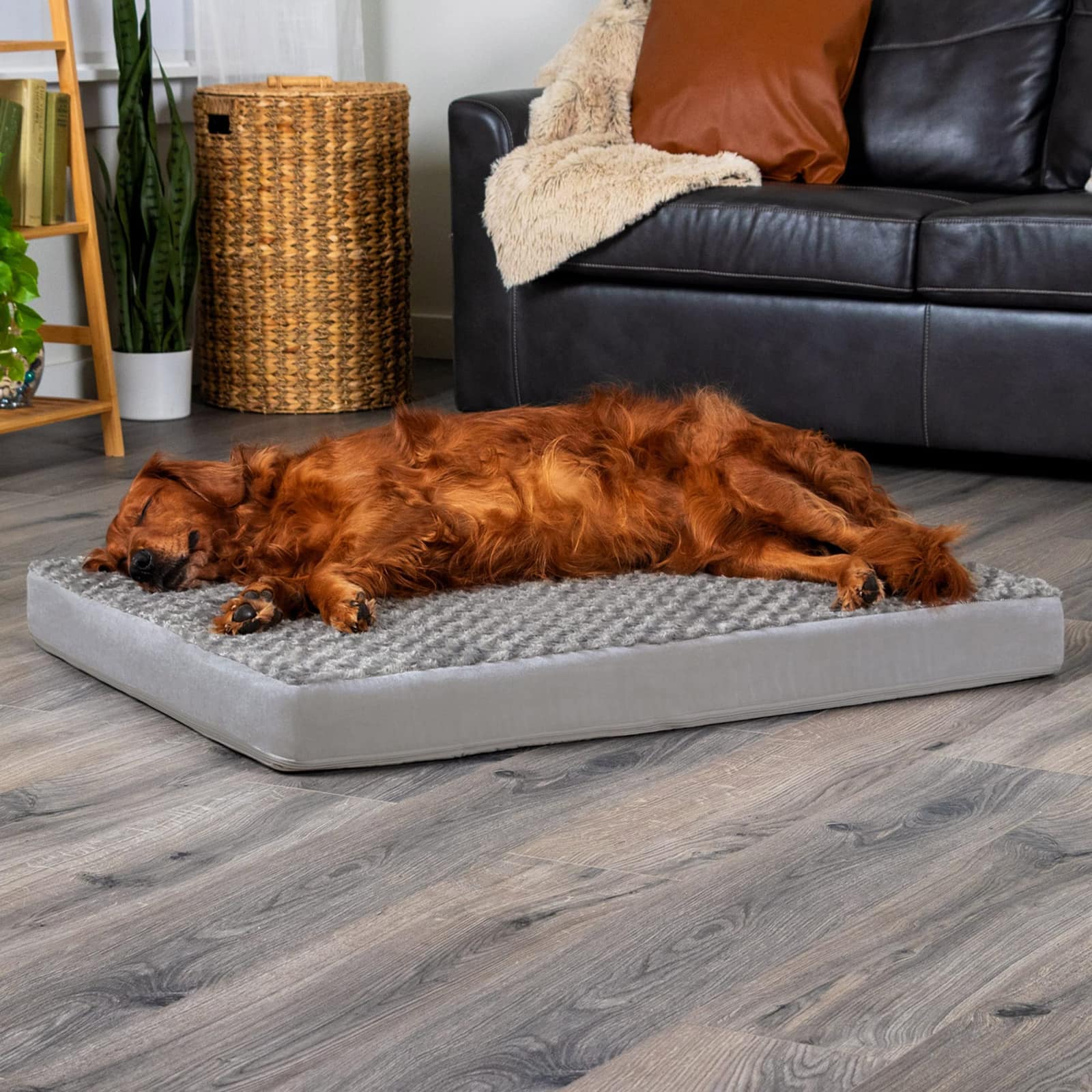 FurHaven Orthopedic Ultra Plush Dog Bed