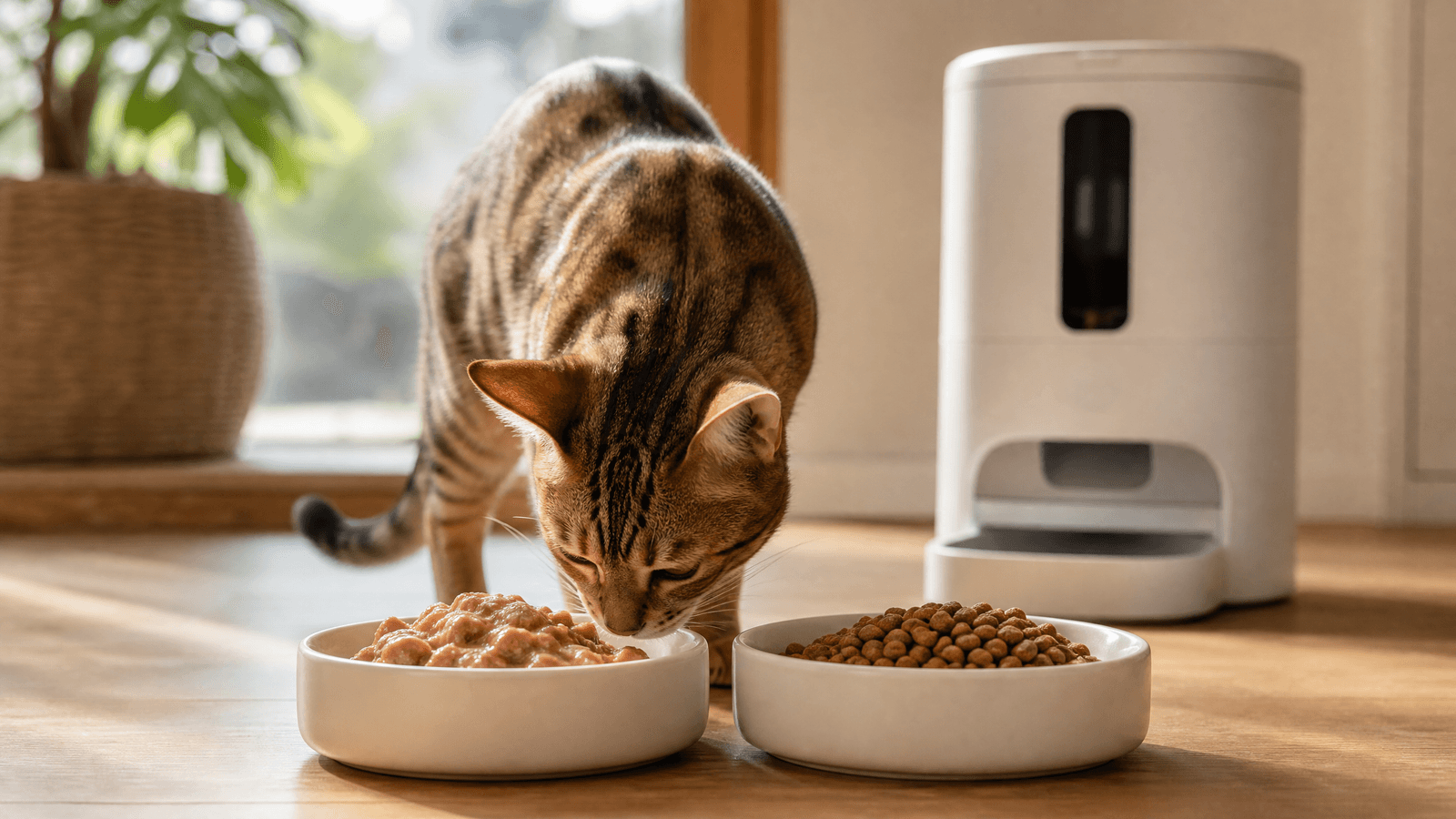 Smart Feeders for Wet Food vs Dry Food: What You Need to Know