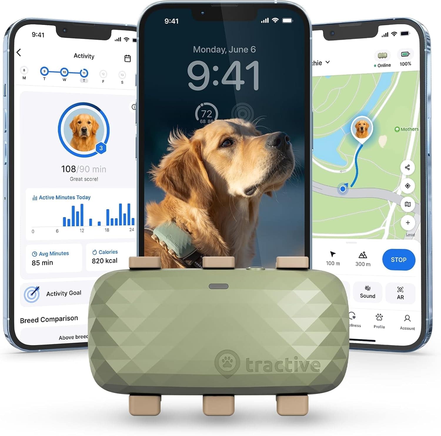 Tractive Smart Dog GPS Tracker view 2