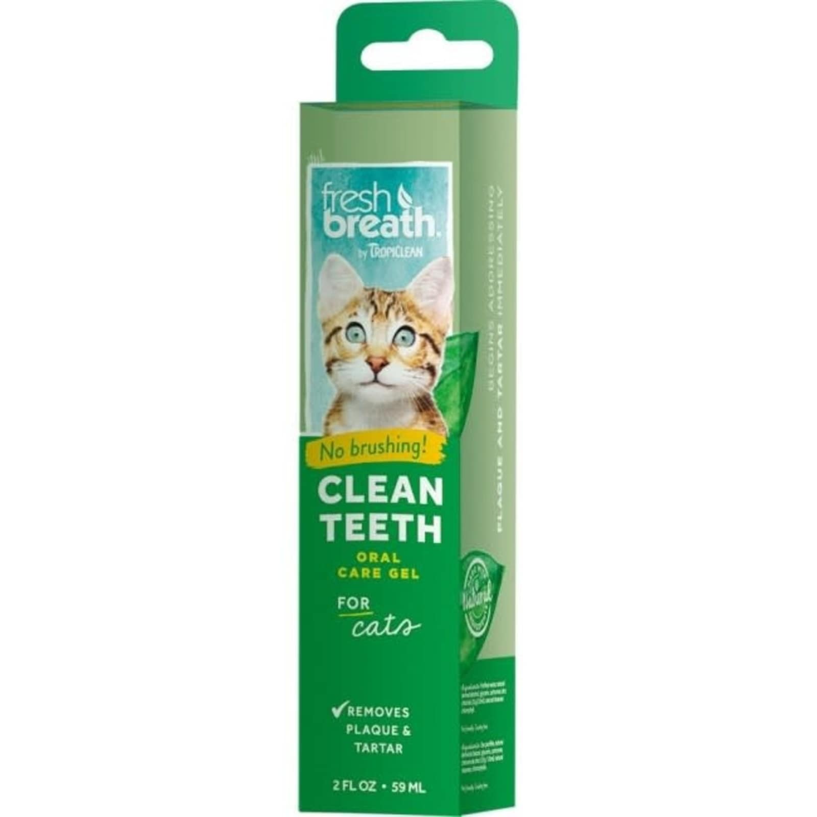 TropiClean Fresh Breath Oral Care Gel for Cats