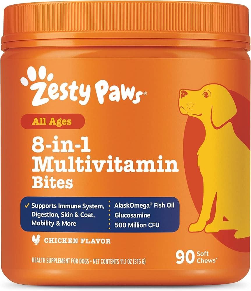 Zesty Paws 8-in-1 Multivitamin Bites