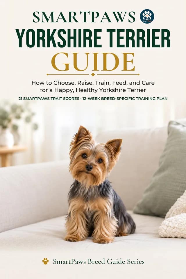 Cover of The SmartPaws Yorkshire Terrier Guide