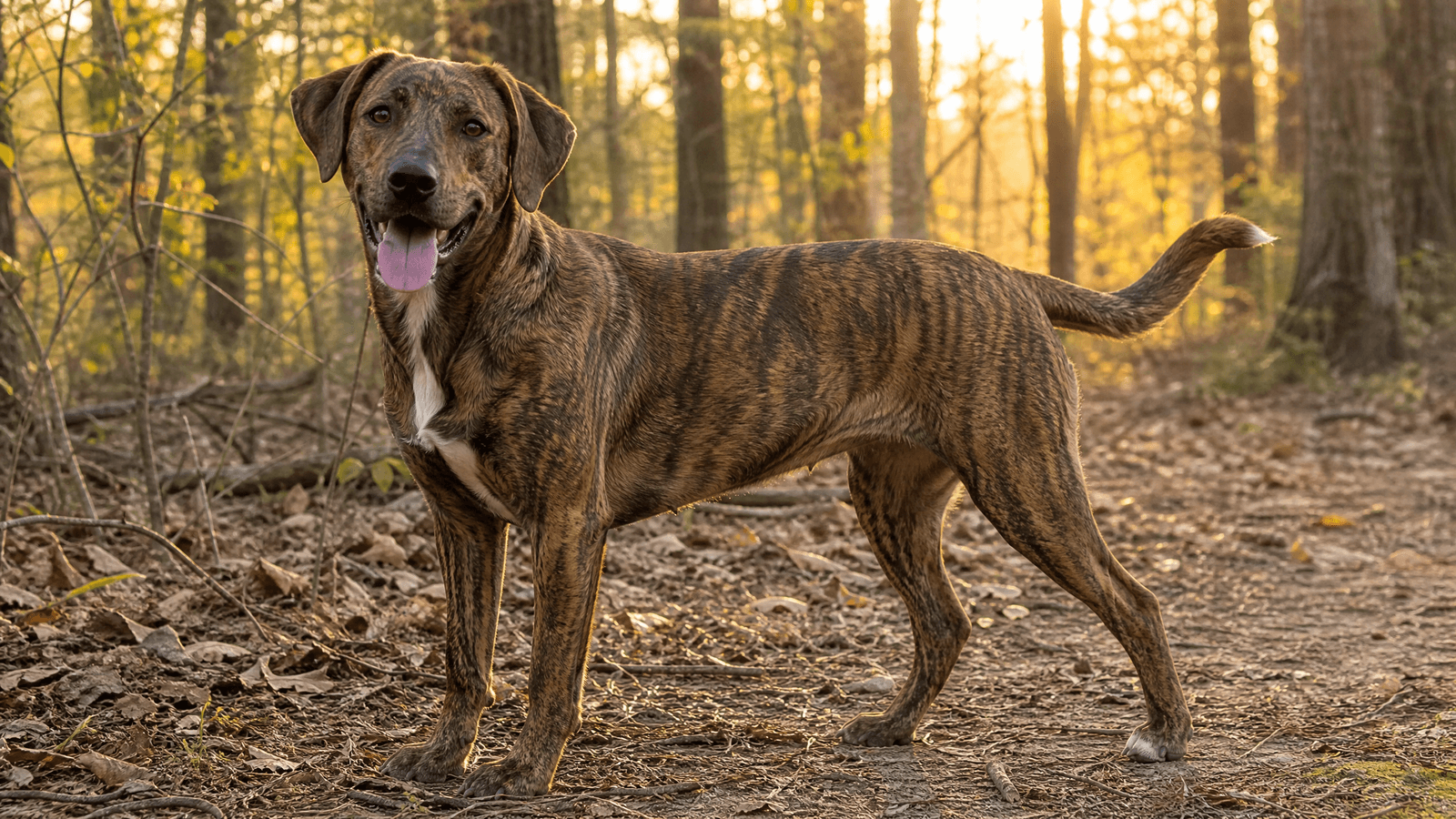 Treeing Tennessee Brindle
